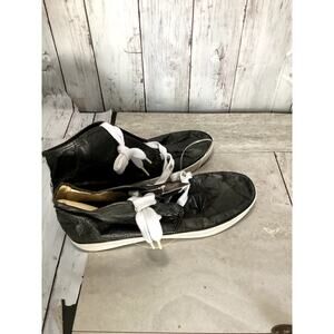 Civic Duty Conspire to Inspire Black Shoes High-Top with Lace Size 10 Men